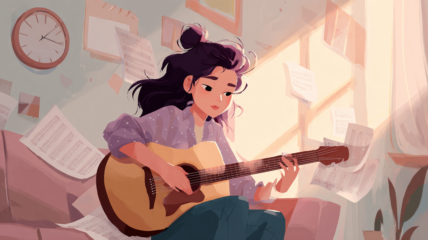 Guitare: combien d’heures pratiquer par semaine pour progresser vite