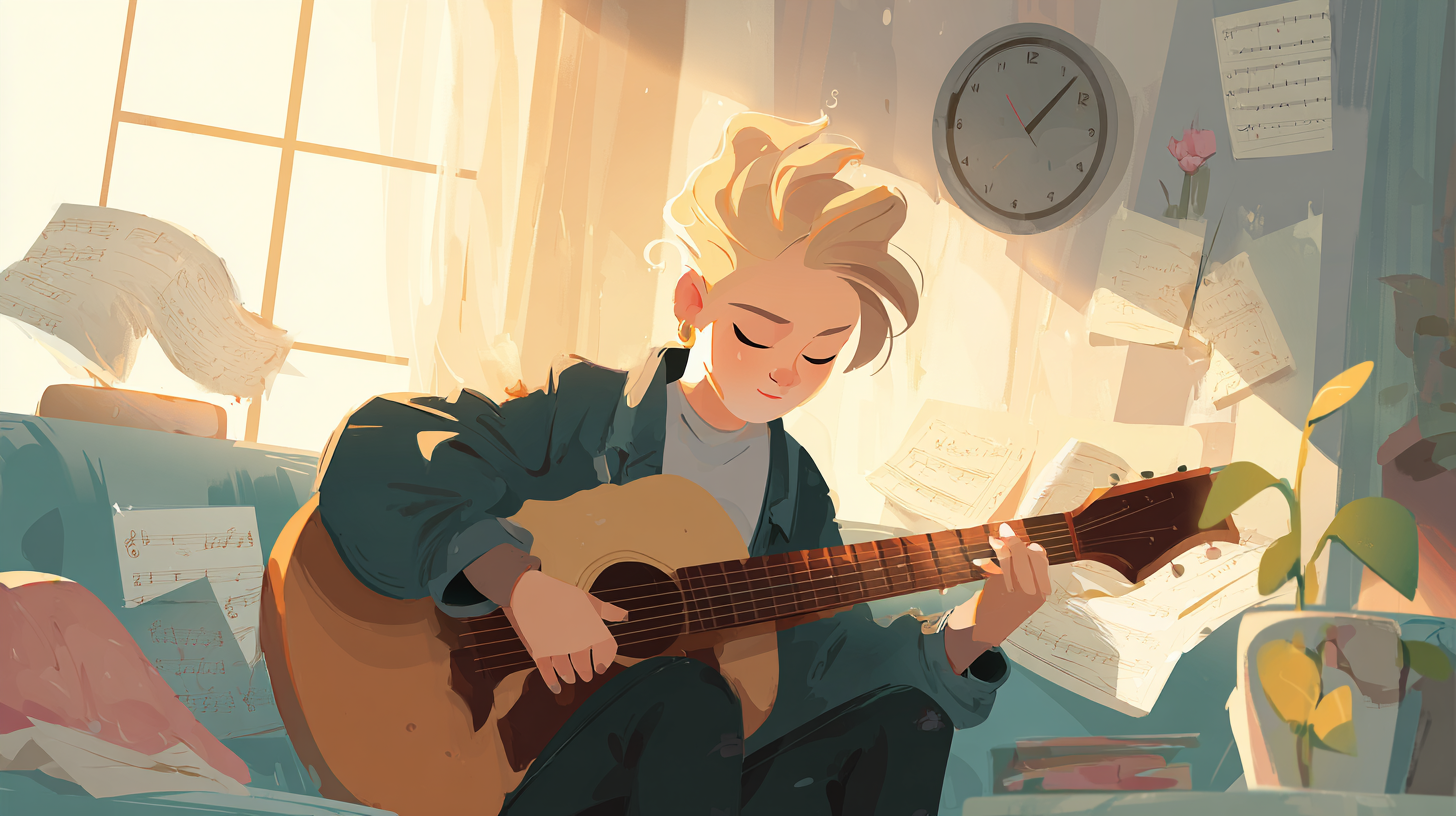 Guitare : combien d’heures pratiquer par semaine pour progresser vite